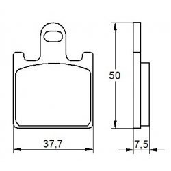 Pastiglie Freno per KAWASAKI ZZR 1400 2006-2007 Anteriori Sinterizzate ST