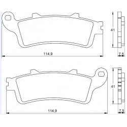 Pastiglie Freno per PEUGEOT LOOXOR 125 2005 Anteriori Sinterizzate ST Pastiglie Freno per PEUGEOT LOOXOR 125 2005 Anteriori Sinterizzate ST