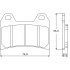 Pastiglie Freno per MOTO GUZZI NORGE 850 T GTL ABS 2007 Anteriori Sinterizzate ST