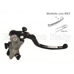 Pompa Freno Radiale Forgiata 16x16 con Leva Corta Fissa per Impianti Monodisco