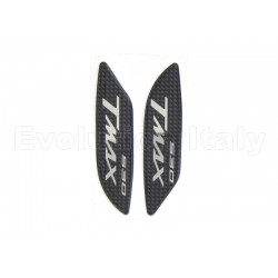 Adesivo Resinato per Copriforo Specchietti YAMAHA TMAX 530 2012-2016 silver