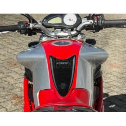 Adesivo Resinato per Protezione Serbatoio Benzina MV AGUSTA BRUTALE 910 S CRC carbonio-silver