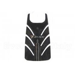 Adesivo Protezione Resinato per Sportello Serbatoio YAMAHA TMAX 500 2001-2007 silver-carbonio
