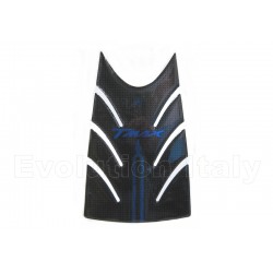 Adesivo Protezione Resinato per Sportello Serbatoio YAMAHA TMAX 530 2012-2016 blu-carbonio