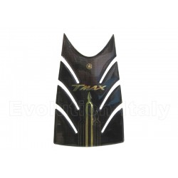 Adesivo Protezione Resinato per Sportello Serbatoio YAMAHA TMAX 530 2012-2016 oro-carbonio
