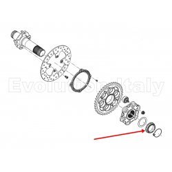 DADO Ruota Posteriore per DUCATI DIAVEL 1260 S Lato Cerchio e Corona DADO Ruota Posteriore per DUCATI DIAVEL 1260 S Lato Cerchio e Corona