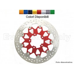 Disco Freno Posteriore per VICTORY CROSS COUNTRY 1700 ABS Rotondo Forato Semiflottante