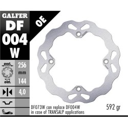 Disco Freno GALFER DF004W misure (A 256 - B 144 - C 4 - D 4 - E 10.4 - F 166 - G 0) Disco Freno GALFER DF004W misure (A 256 - B 144 - C 4 - D 4 - E 10.4 - F 166 - G 0)