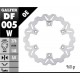 Disco Freno GALFER DF005W misure (A 276 - B 144 - C 5 - D 6 - E 10.5 - F 166 - G 0)