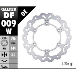 Disco Freno GALFER DF009W misure (A 296 - B 144 - C 5 - D 6 - E 10.4 - F 166) Disco Freno GALFER DF009W misure (A 296 - B 144 - C 5 - D 6 - E 10.4 - F 166)