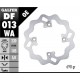 Disco Freno GALFER DF013WA misure (A 220 - B 105 - C 5 - D 4 - E 10.5 - F 125 - G 0)