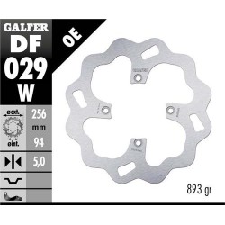 Disco Freno GALFER DF029W misure (A 256 - B 94 - C 5 - D 4 - E 8.5 - F 110) Disco Freno GALFER DF029W misure (A 256 - B 94 - C 5 - D 4 - E 8.5 - F 110)