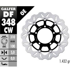 Disco Freno Anteriore GALFER DF348CW per SUZUKI GSXR 1000 Disco Freno Anteriore GALFER DF348CW per SUZUKI GSXR 1000