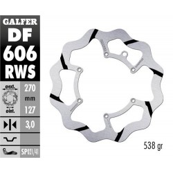 Disco Freno Anteriore GALFER DF606RWS per KTM GS 250