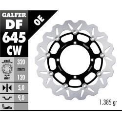 Disco Freno Anteriore GALFER DF645CW per BETA MX 50 ENDURO 320 mm