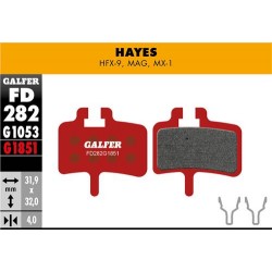 Pastiglie GALFER ADVANCED FD282-G1851 per HAYES HFX 9