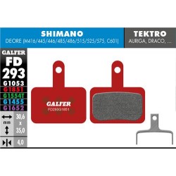 Pastiglie GALFER ADVANCED FD293-G1851 per SHIMANO BR M375 Pastiglie GALFER ADVANCED FD293-G1851 per SHIMANO BR M375