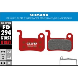 Pastiglie GALFER ADVANCED FD294-G851 per SHIMANO XTR BR M966 Pastiglie GALFER ADVANCED FD294-G851 per SHIMANO XTR BR M966