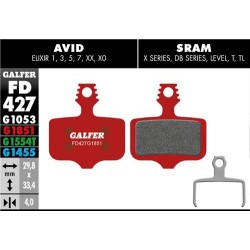 Pastiglie GALFER ADVANCED FD427-G1851 per AVID ELIXIR Pastiglie GALFER ADVANCED FD427-G1851 per AVID ELIXIR