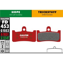 Pastiglie GALFER ADVANCED FD453-G1851 per HOPE M4 Pastiglie GALFER ADVANCED FD453-G1851 per HOPE M4