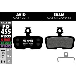 Pastiglie GALFER STANDARD FD455-G1053 per AVID CODE (2011-2016)