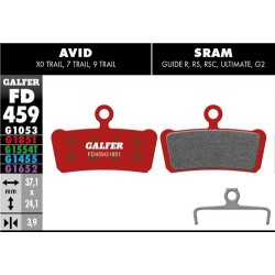 Pastiglie GALFER ADVANCED FD459-G1851 per AVID 7 TRAIL Pastiglie GALFER ADVANCED FD459-G1851 per AVID 7 TRAIL