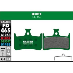 Pastiglie GALFER PRO FD465-G1554T per HOPE E4