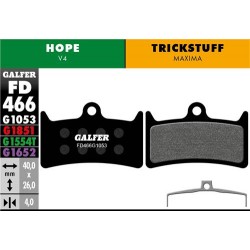 Pastiglie GALFER STANDARD FD466-G1053 per HOPE V4