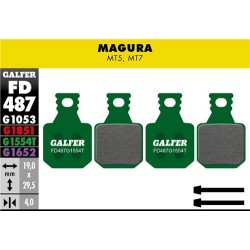 Pastiglie GALFER PRO FD487-G1554T per MAGURA MT5