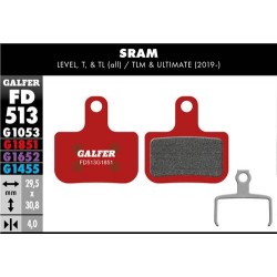 Pastiglie GALFER ADVANCED FD513-G1851 per SRAM LEVEL