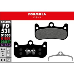 Pastiglie GALFER STANDARD FD531-G1053 per FORMULA CURA 4