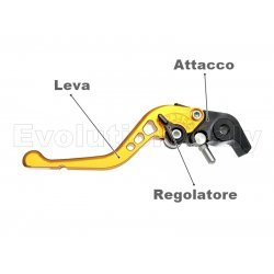 Leva Freno per APRILIA MANA 850 Corta FP