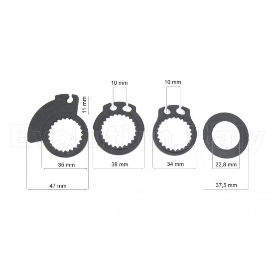 Manopole per HONDA VFR 800 con Kit Acceleratore