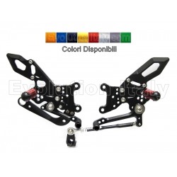 Pedane Arretrate Racing per APRILIA RSV 1000 RR 2015-2016