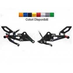 Pedane Arretrate Racing per APRILIA RS 660 2021-2024