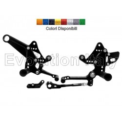 Pedane Arretrate Racing per DUCATI DIAVEL 1200 2010-2016