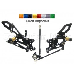 Pedane Arretrate Racing per HONDA CBR 1000 RR 2004-2007