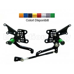 Pedane Arretrate Racing per KAWASAKI ZZR 1400 2012-2016