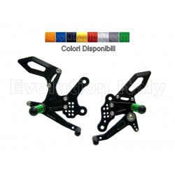 Pedane Arretrate Racing per KAWASAKI NINJA 400 2018-2024