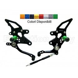 Pedane Arretrate Racing per KAWASAKI NINJA 250 2013-2017