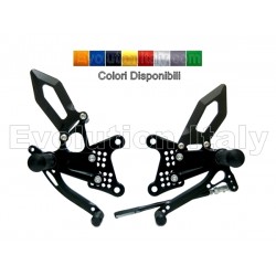 Pedane Arretrate Racing per KAWASAKI NINJA 600 ZX 6 R 2009-2012