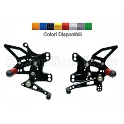 Pedane Arretrate Racing per KAWASAKI NINJA 1000 ZX 10 R 2011-2015