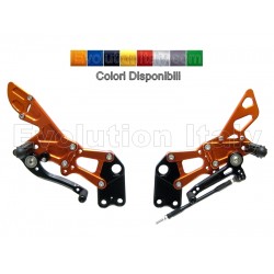 Pedane Arretrate Racing per KTM RC 125 2014-2021