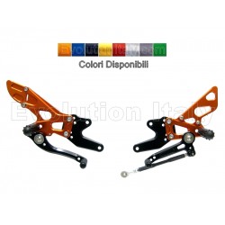 Pedane Arretrate Racing per KTM SUPER DUKE 1290  2014-2019