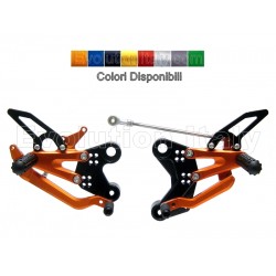 Pedane Arretrate Racing per KTM DUKE 790 2018-2024