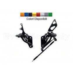 Pedane Arretrate Racing per SUZUKI BANDIT 1200 GSF 2001-2006