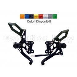 Pedane Arretrate Racing per SUZUKI GSXR 1000 2001-2004