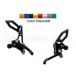 Pedane Arretrate Racing per SUZUKI GSXR 1000 2007-2008