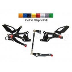 Pedane Arretrate Racing per TRIUMPH SPEED TRIPLE 765 RS 2017-2022