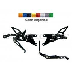 Pedane Arretrate Racing per YAMAHA YZF R1 1000 2015-2024